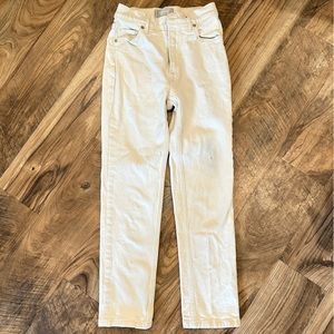 Everlane original cheeky straight jeans in white